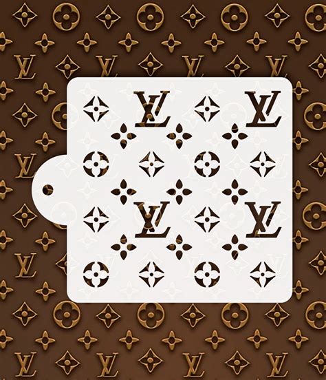 louis vuitton stencil for wall|Louis Vuitton stencils for painting.